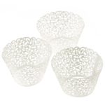 50-count wedding cupcake wrappers