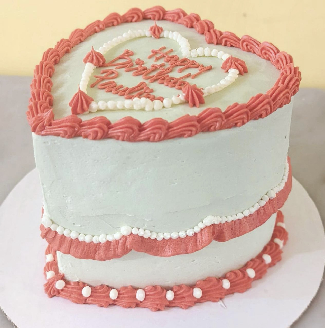 Heart-Shaped Cake